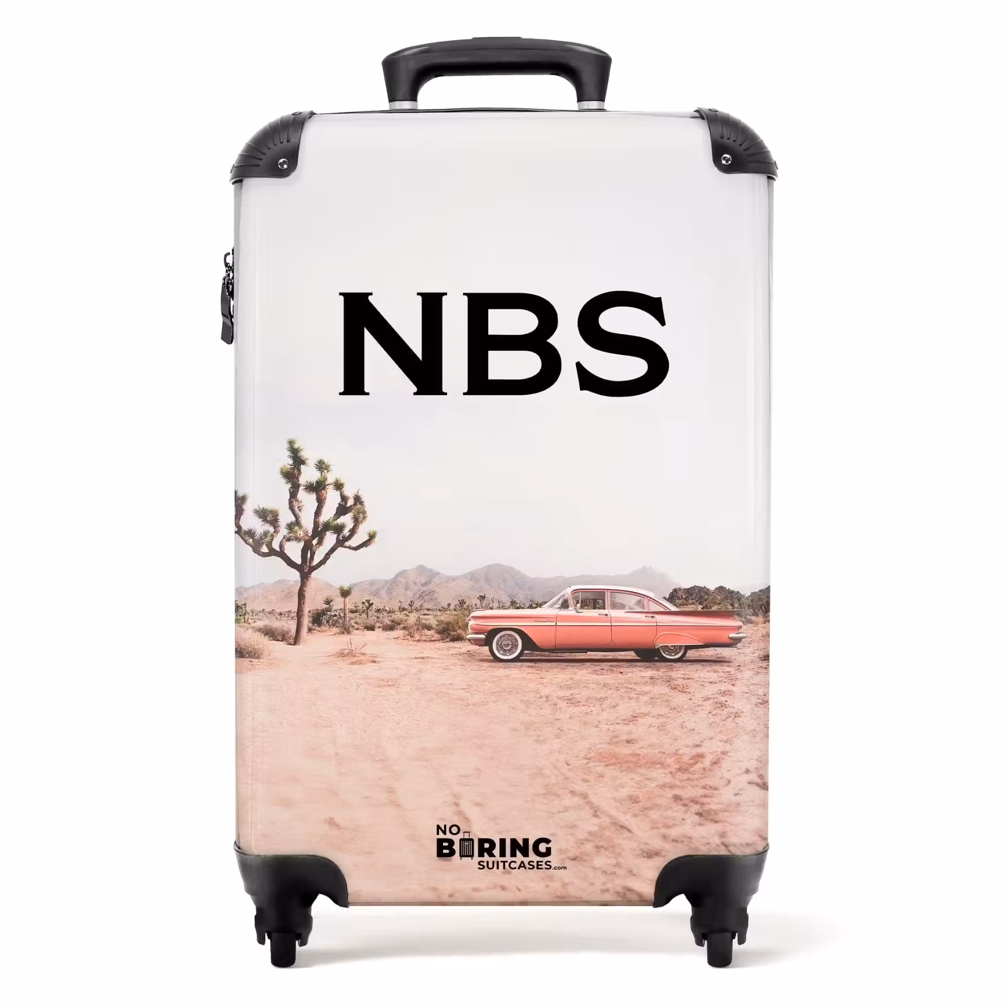 Suitcase - Car in the desert