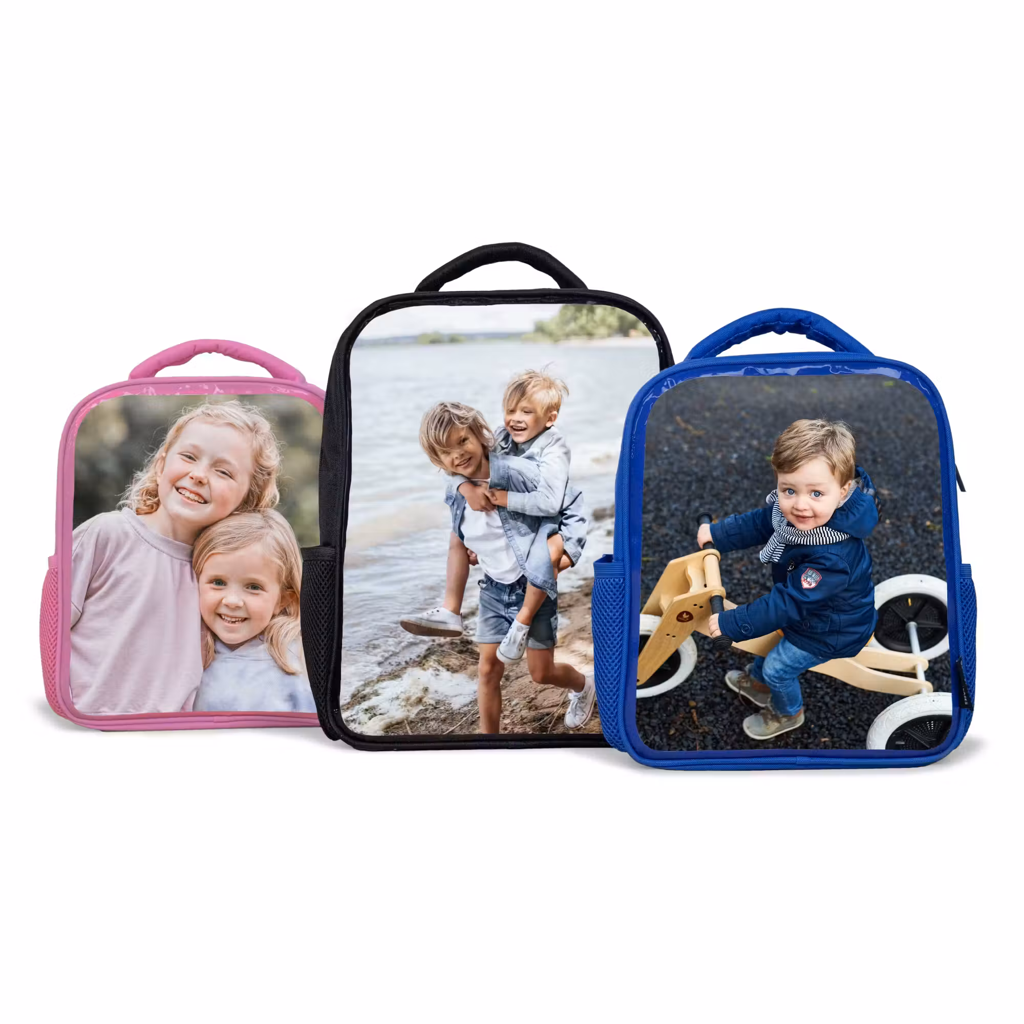 Kids backpack with own photo