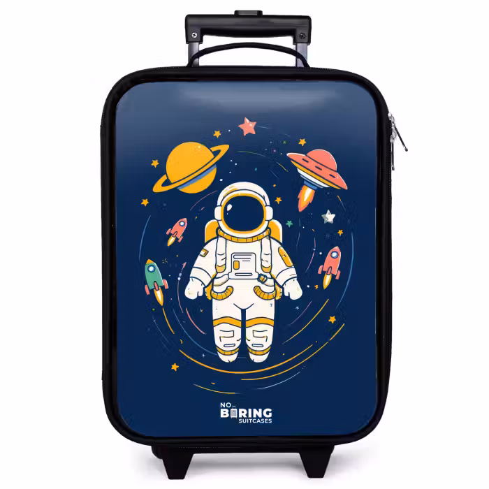 Children's suitcase - Astronaut - Planet - Stars - Rocket