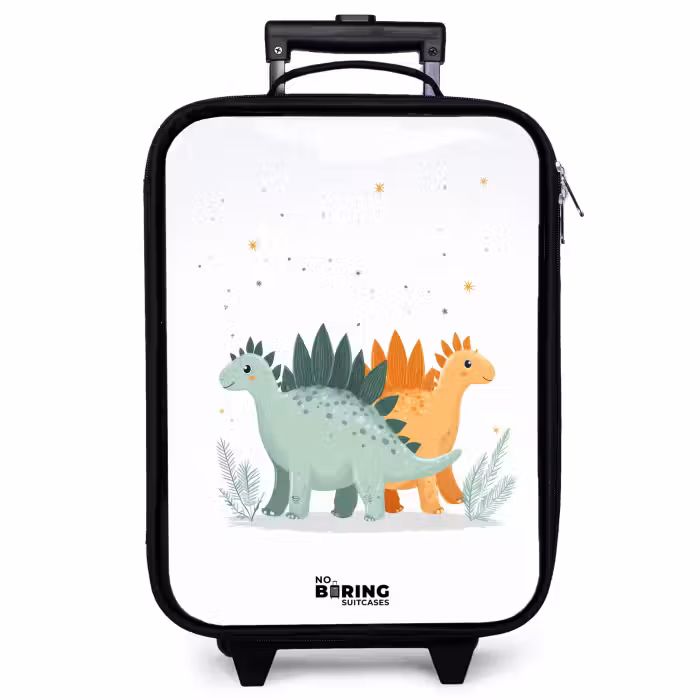 Children's suitcase - Dinos - Animals - Stars