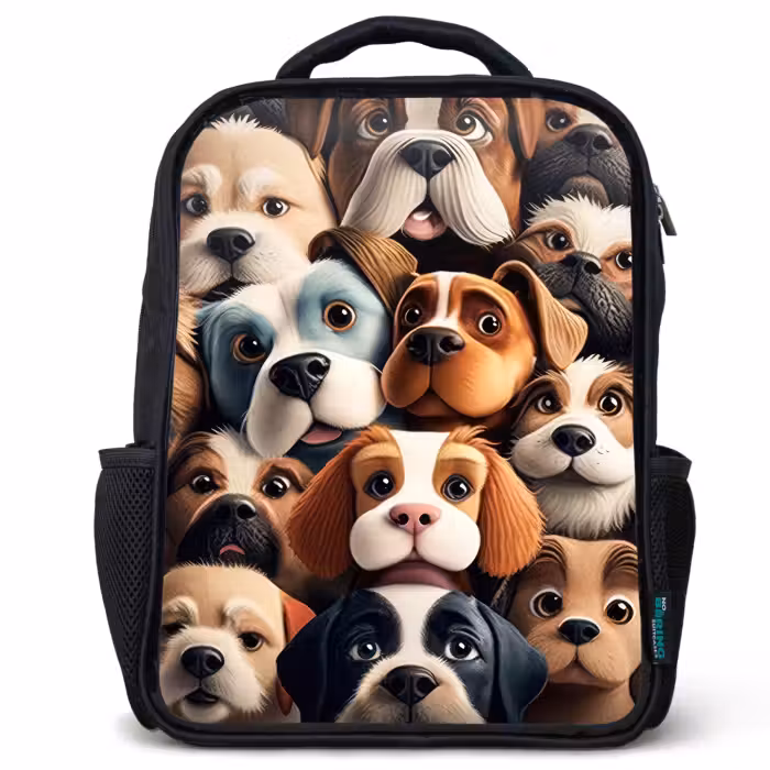 Kids backpack - Black - Barking Gang