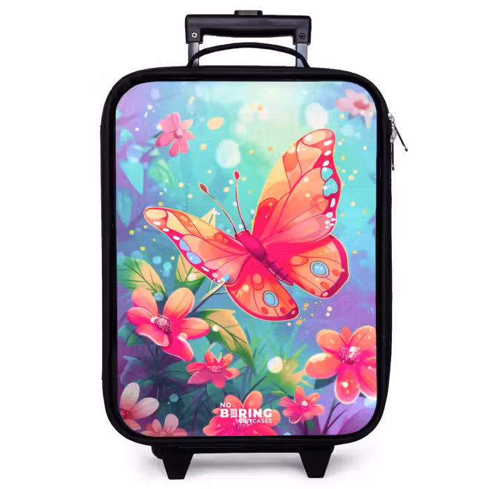 Children's suitcase - Stunning butterfly
