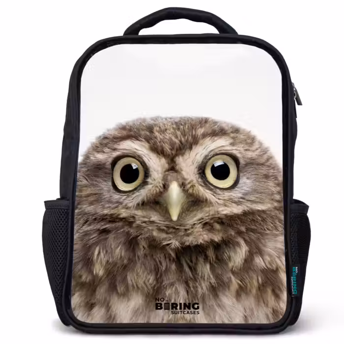 Kids backpack - Black - Ulke Owl