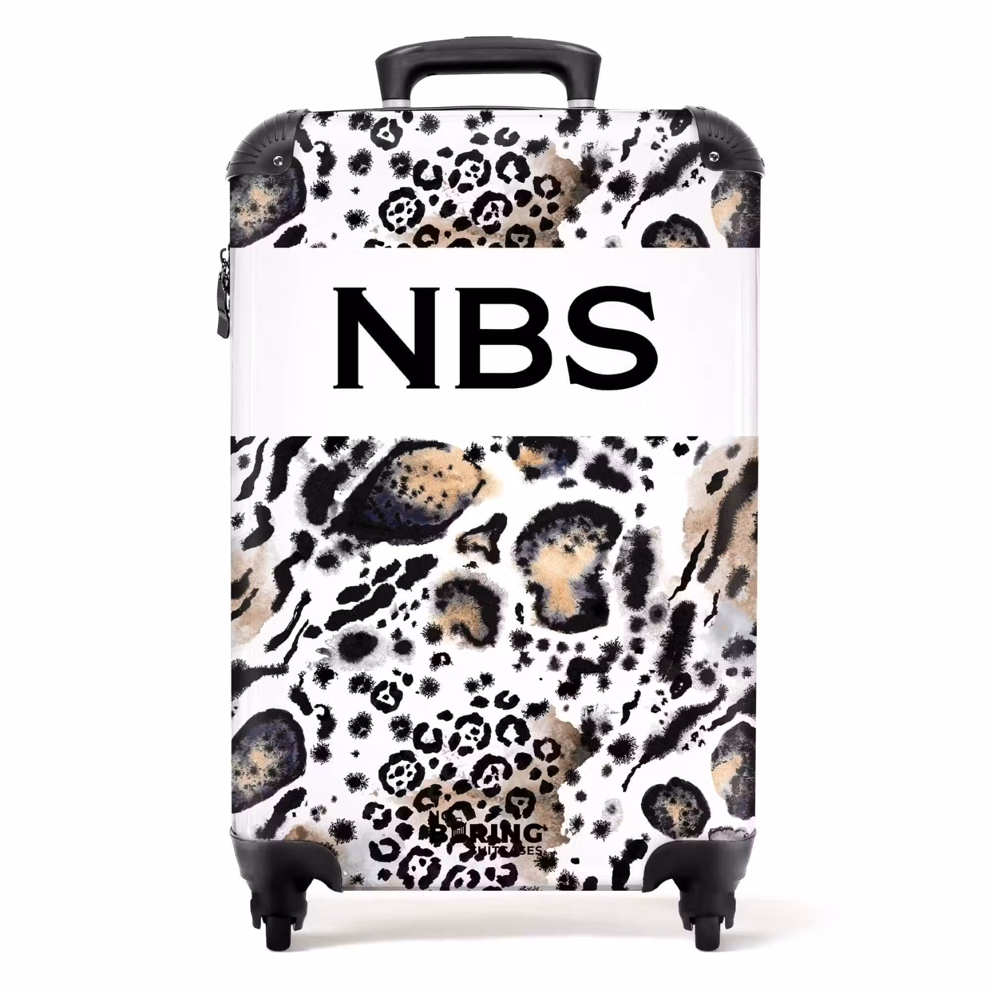 Suitcase - Luipaardprint met 755