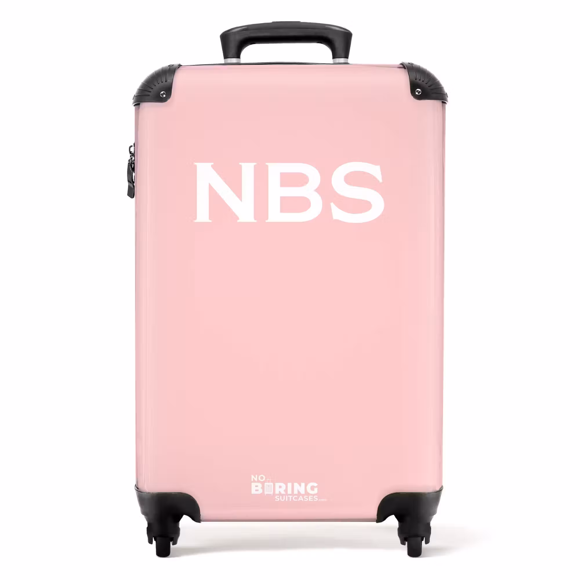 Suitcase - Light pink 755h white letters