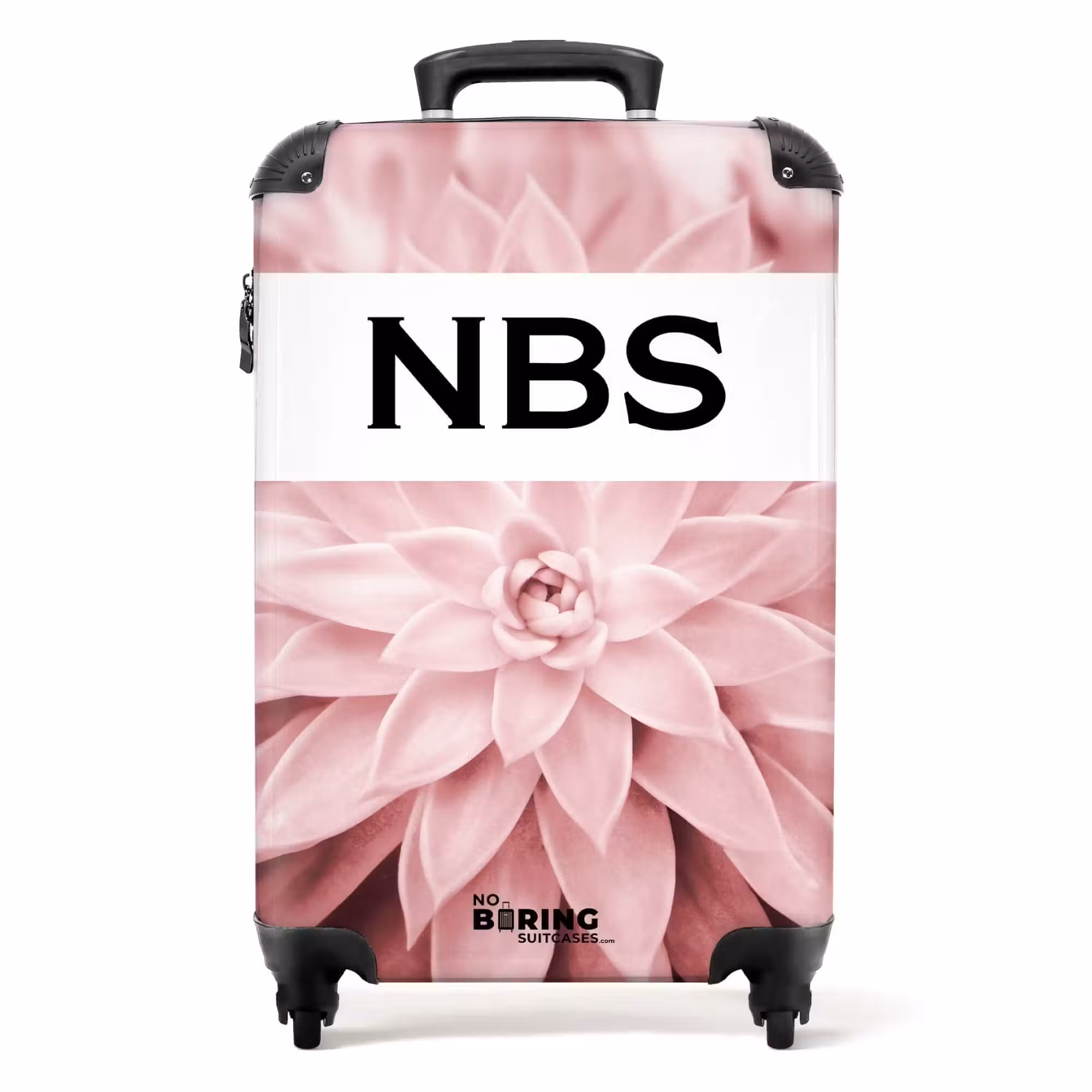 Suitcase - Pink flower