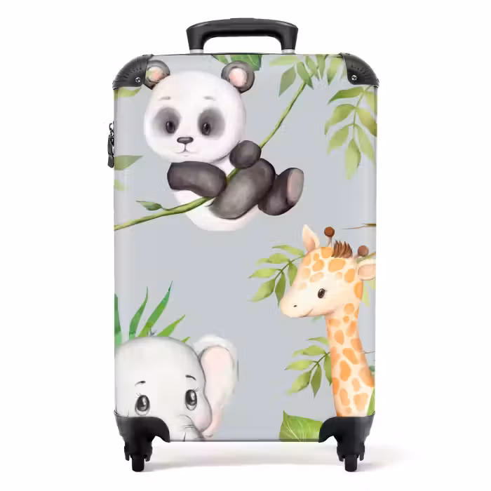 Suitcase - Animals in the jungle