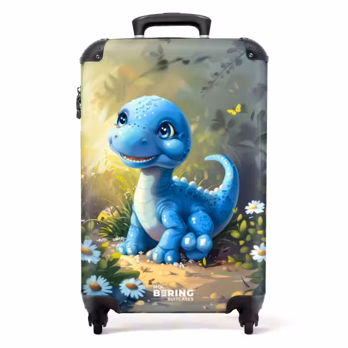 Suitcase - Branco Brontosaurus