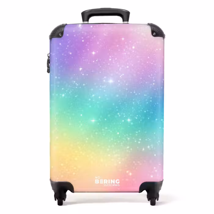 Suitcase - Children's suitcase - Glittering galaxy