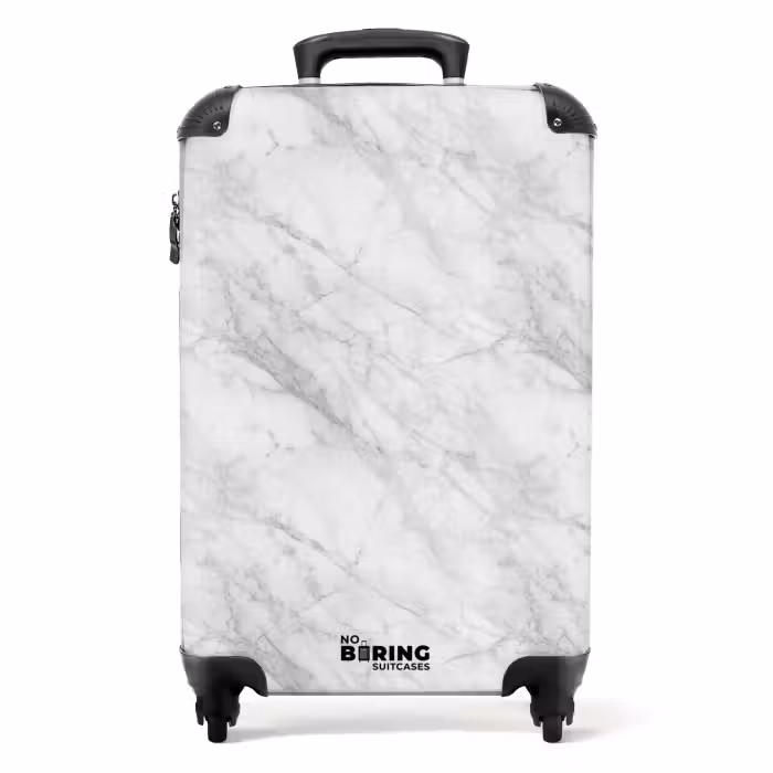 Suitcase - Classic - Marble - Gray