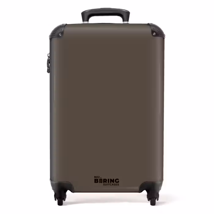 Suitcase - Dark taupe shade