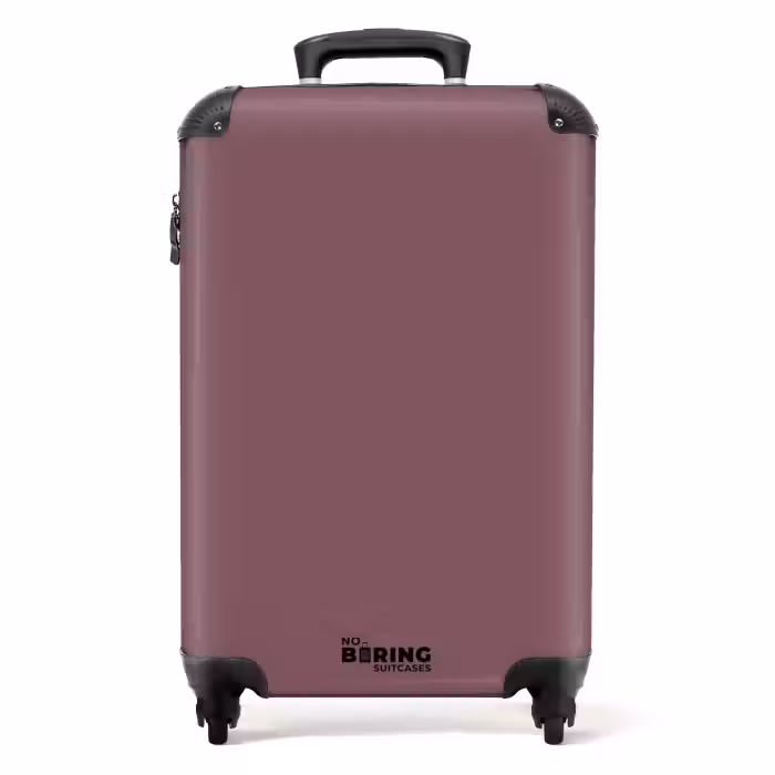 Suitcase - Deep old pink shade