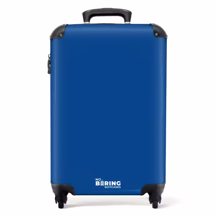 Suitcase - Deep royal blue shade
