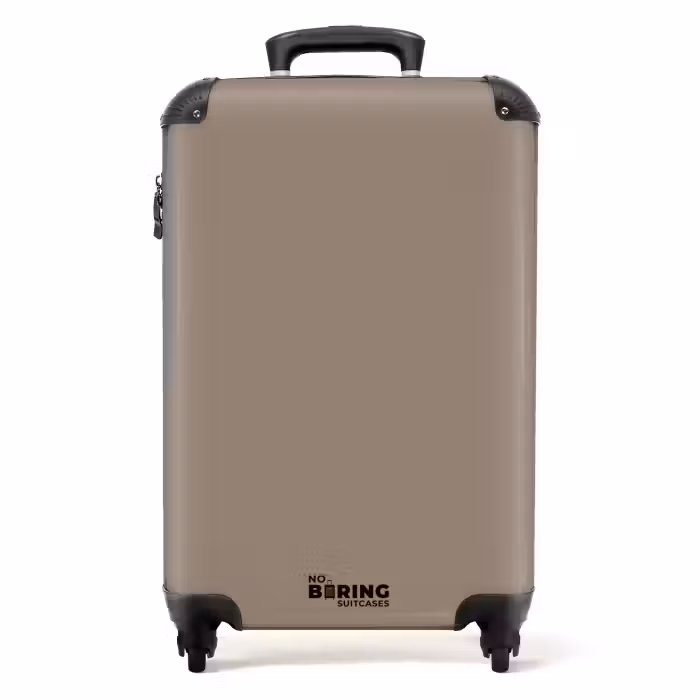 Suitcase - Earthy taupe shade