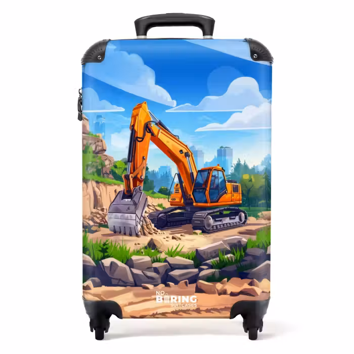 Suitcase - Excavator in action