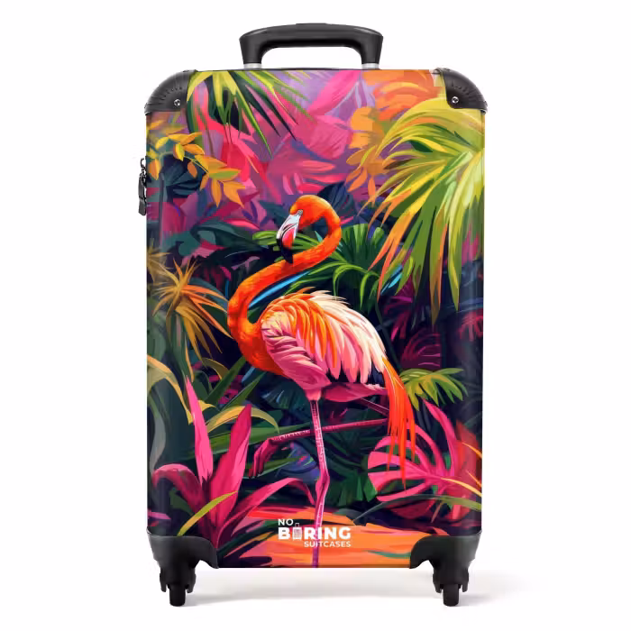 Suitcase - Ferry flamingo