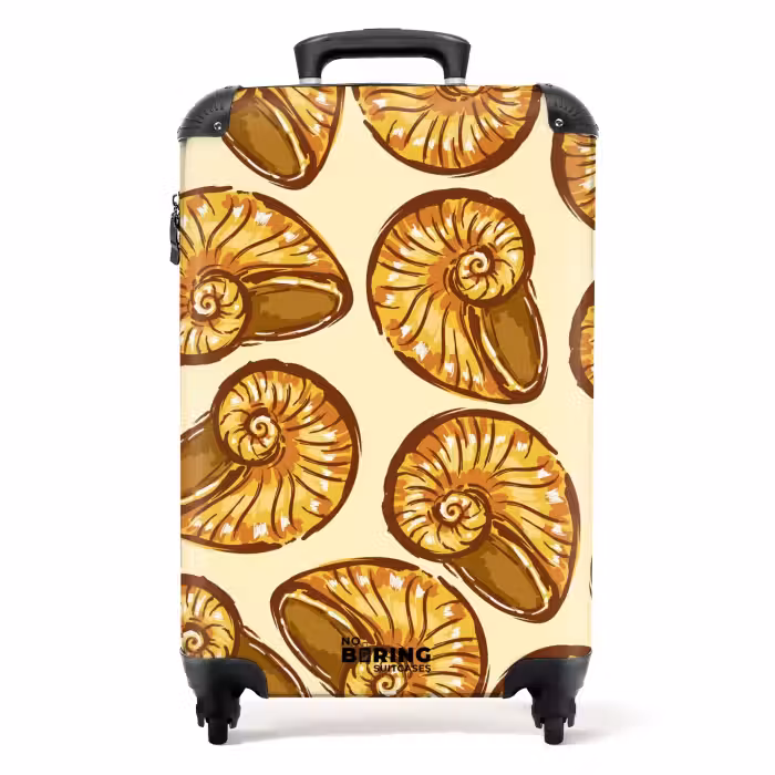 Suitcase - Golden shells