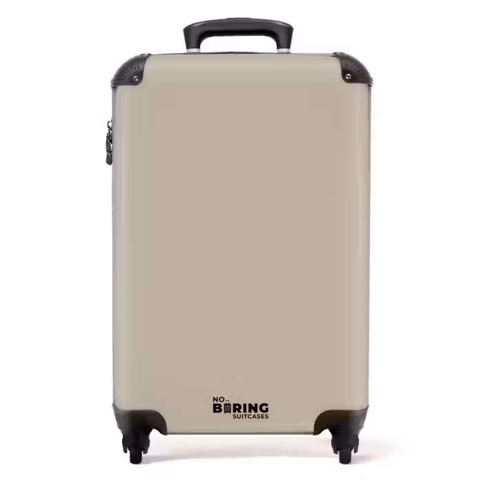 Suitcase - Graying beige shade