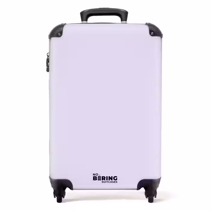 Suitcase - Light lavender shade