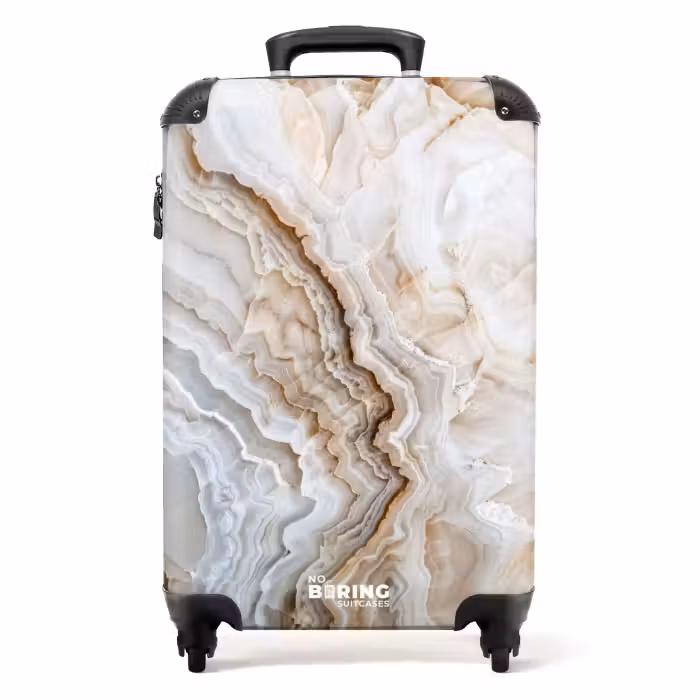 Suitcase - Marble - Earth Layers in Marble