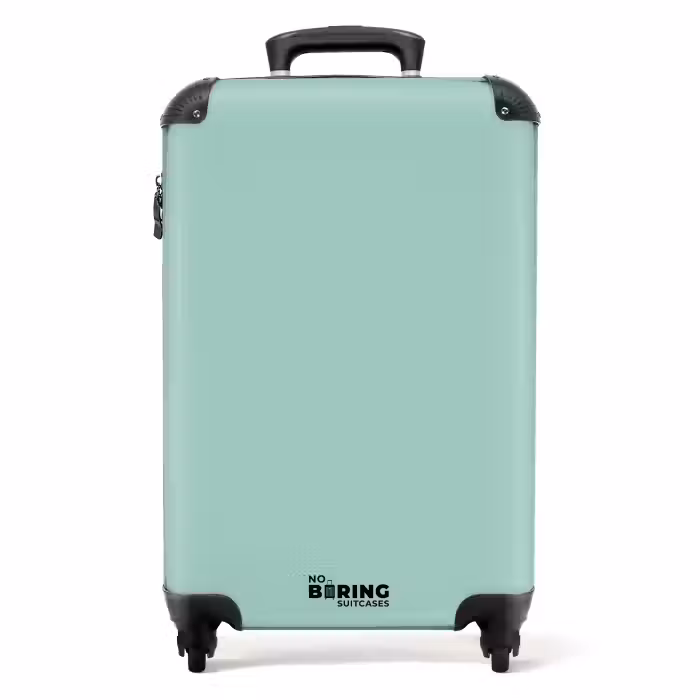 Suitcase - Mint green shade