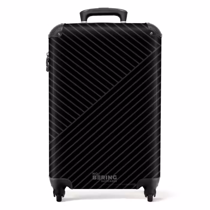 Suitcase - Modern line art black