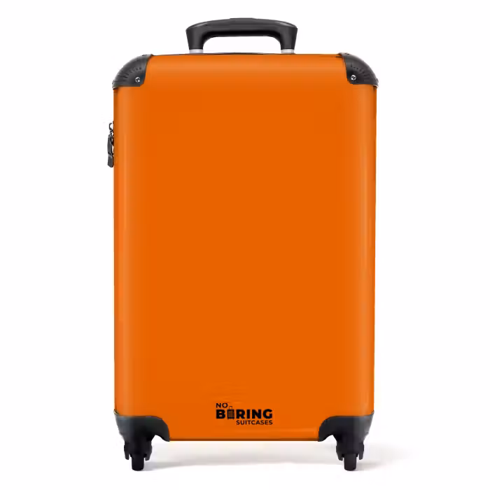 Suitcase - Orange-brown hue