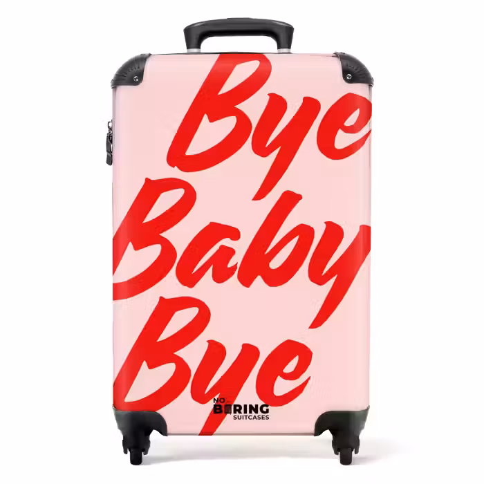 Suitcase - Quotes - Bye baby bye