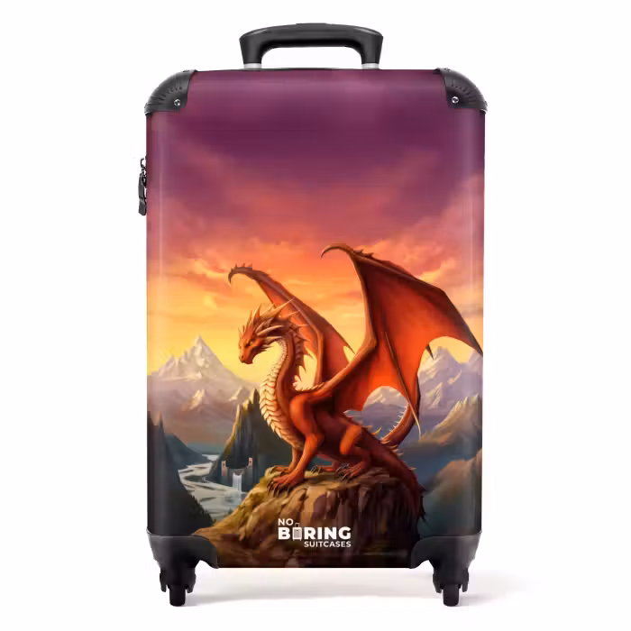 Suitcase - Red giant dragon