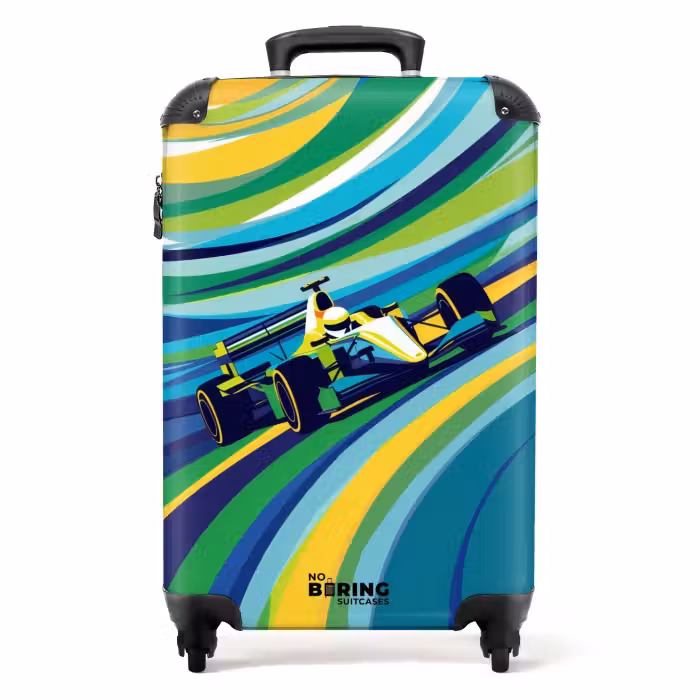 Suitcase - Retro racer