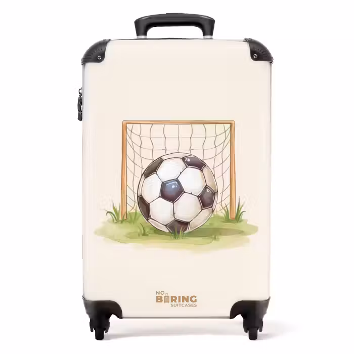 Suitcase - Soccer in a goal