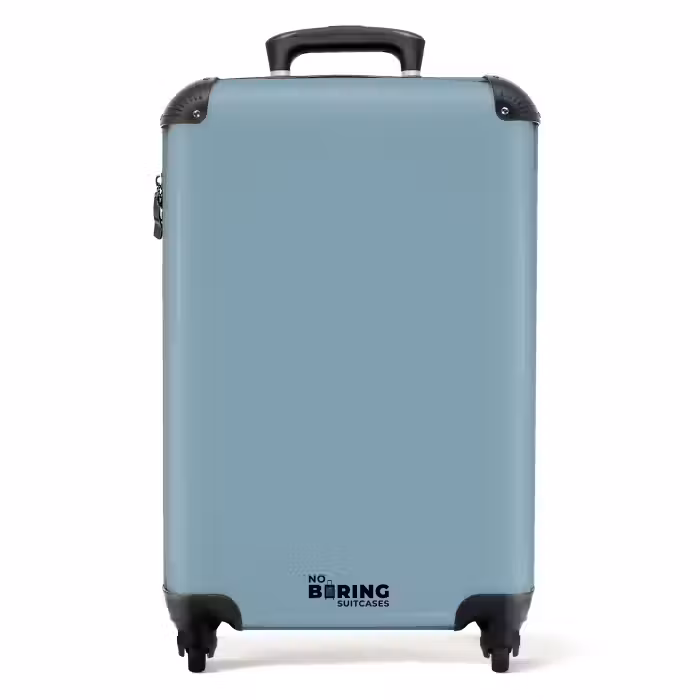 Suitcase - Soft sea blue shade