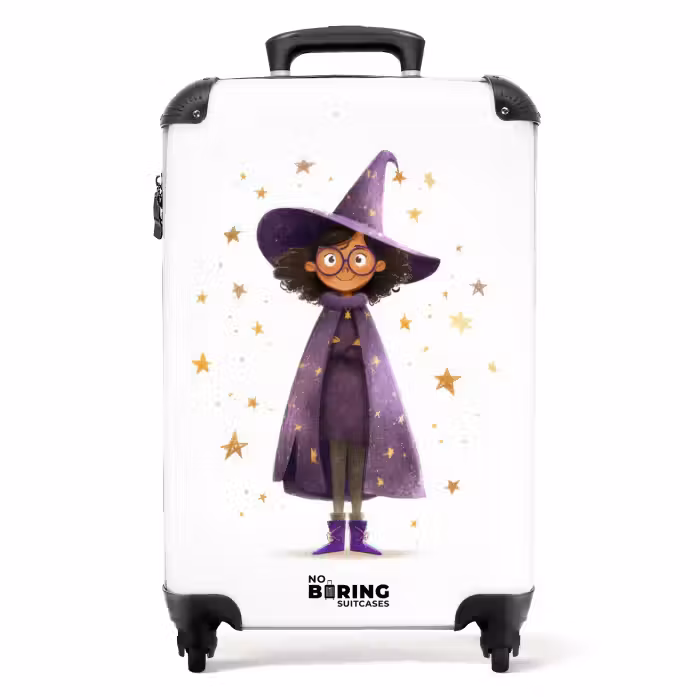 Suitcase - Sorceress in a purple cape