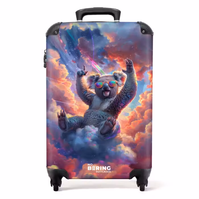 Suitcase - Surfing koala