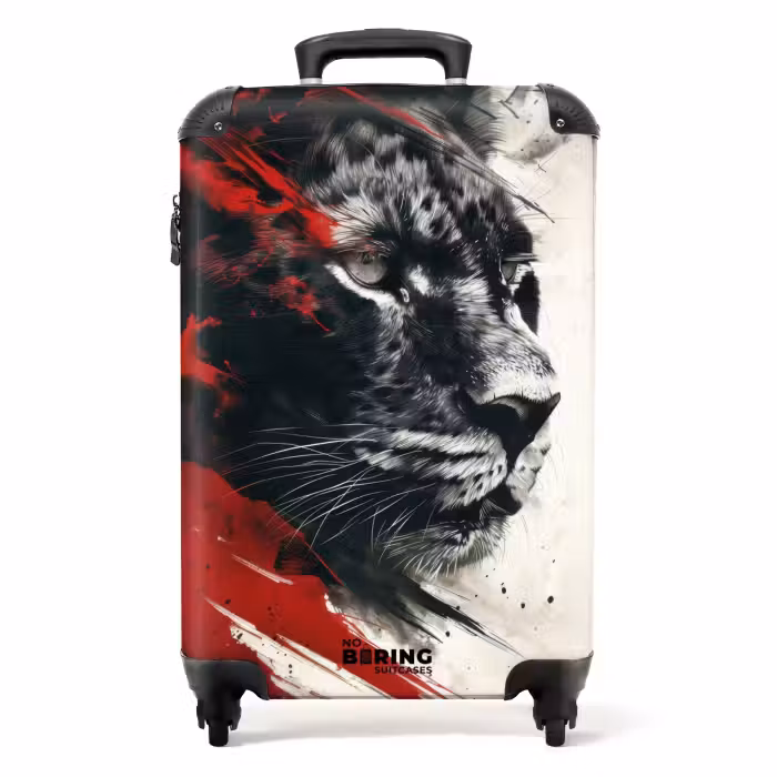 Suitcase - Tattoo style- Shadow of the Panther