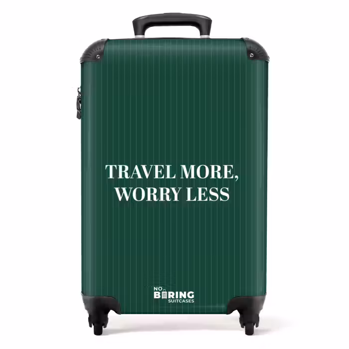 Suitcase - Travel More, Worry Less