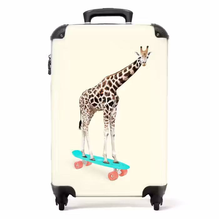 Suitcase - Whooping giraffe