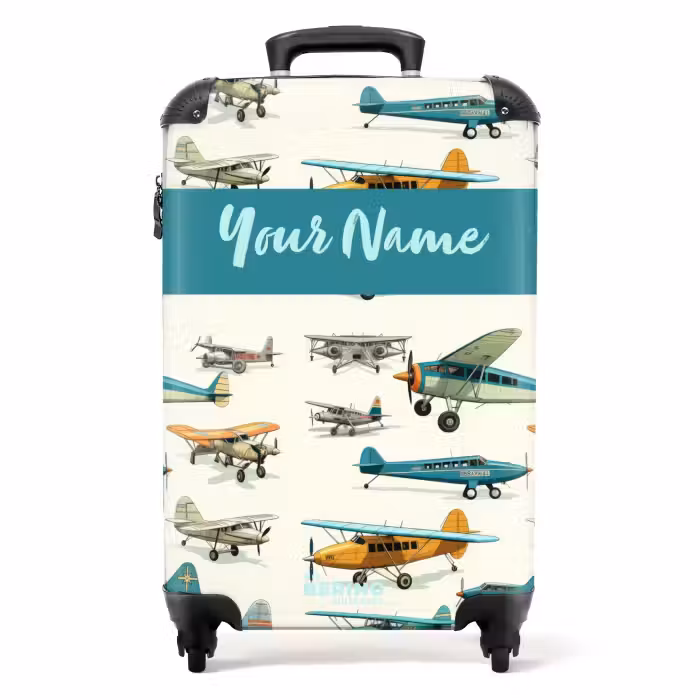 Suitcase with name - Aircraft Squadron