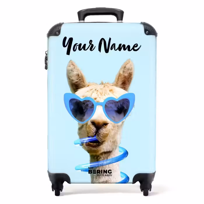 Suitcase with name - Allard Alpaca