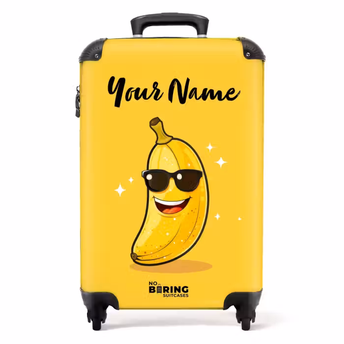 Suitcase with name - Barry banana