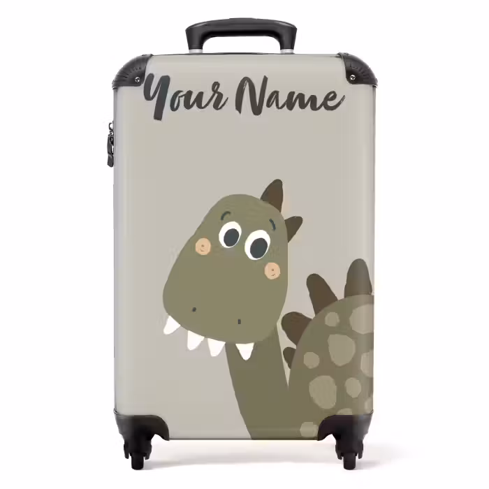 Suitcase with name - Danny dino