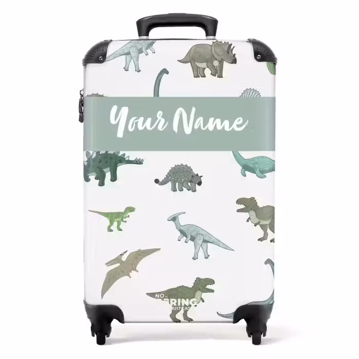 Suitcase with name - Dino Dynasty