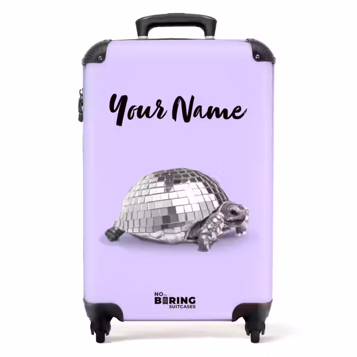 Suitcase with name - Disco Dirk