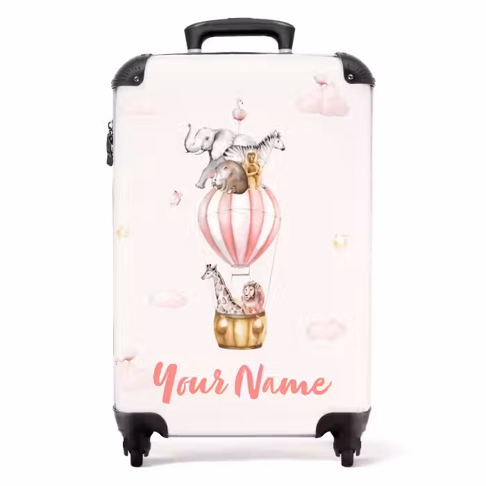 Suitcase with name - Flying circus