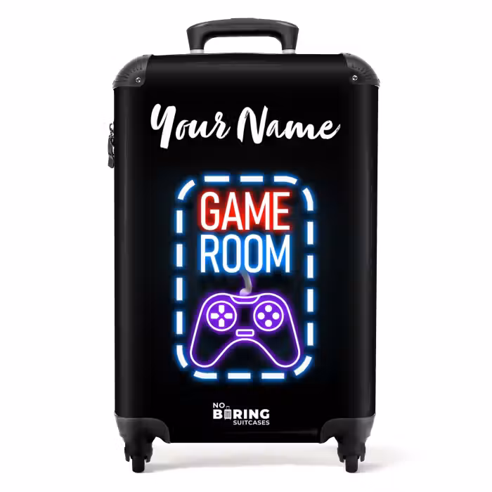 Suitcase with name - Game Room