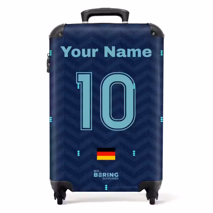 Suitcase with name - Germany away jersey