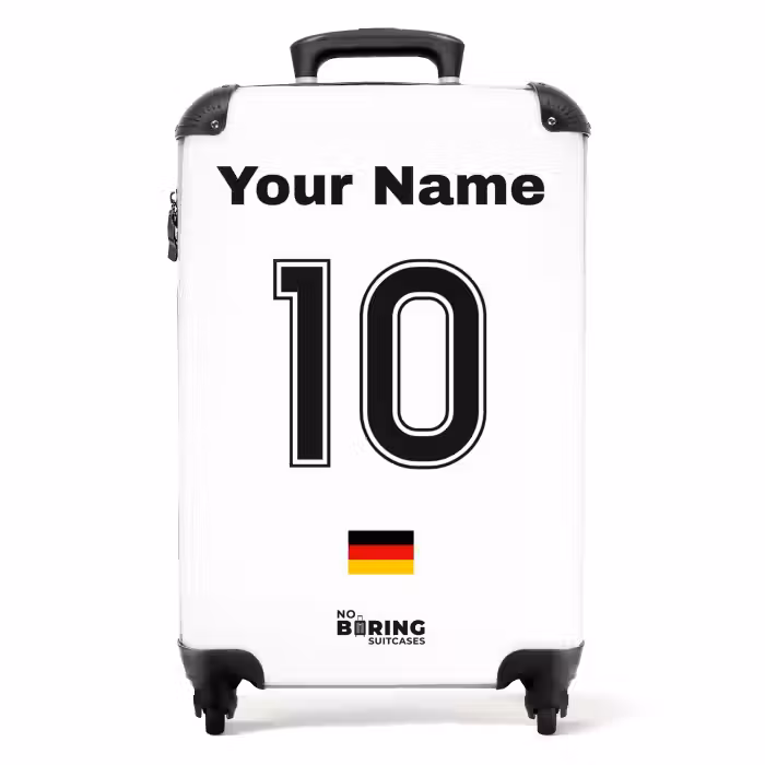 Suitcase with name - Germany home jersey
