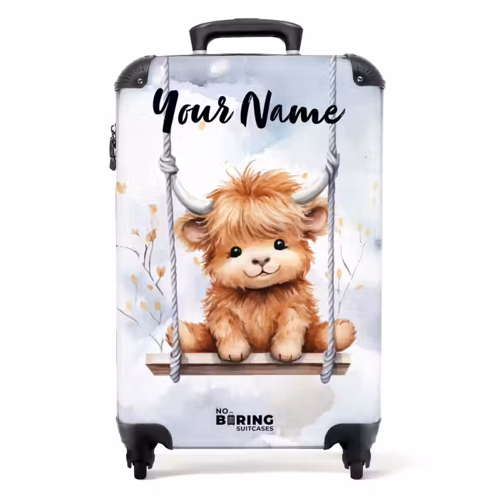 Suitcase with name - Hennie highlander