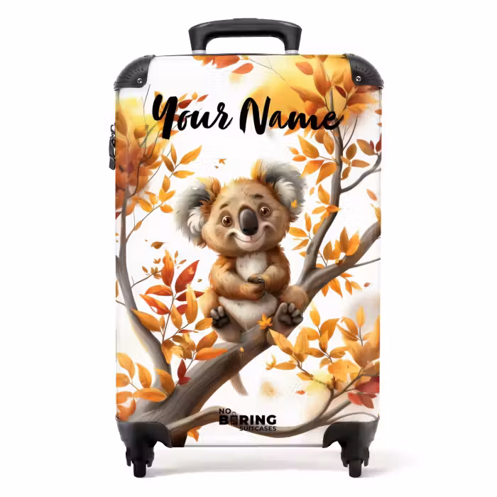 Suitcase with name - Kenny koala