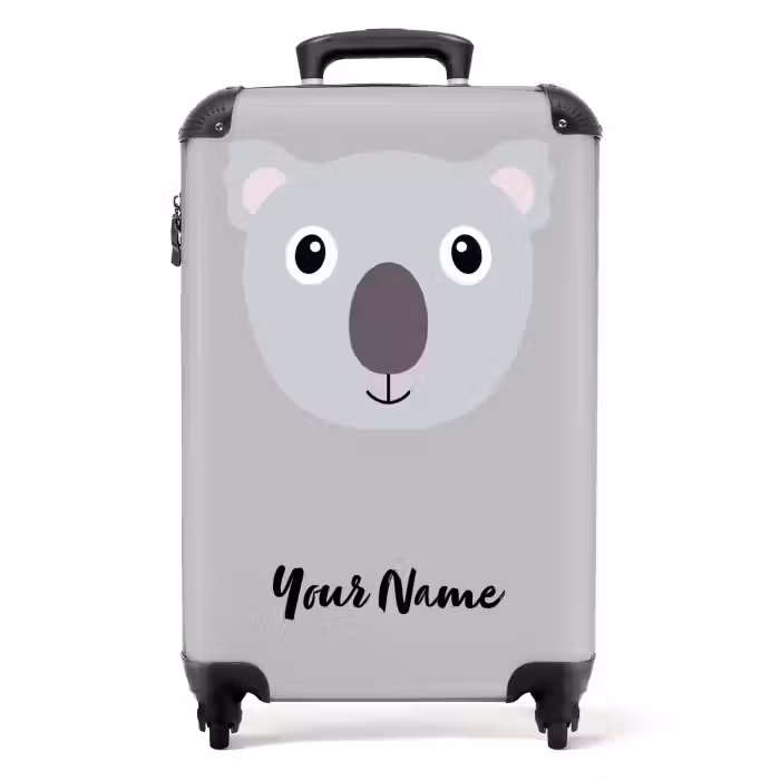 Suitcase with name - Ko koala